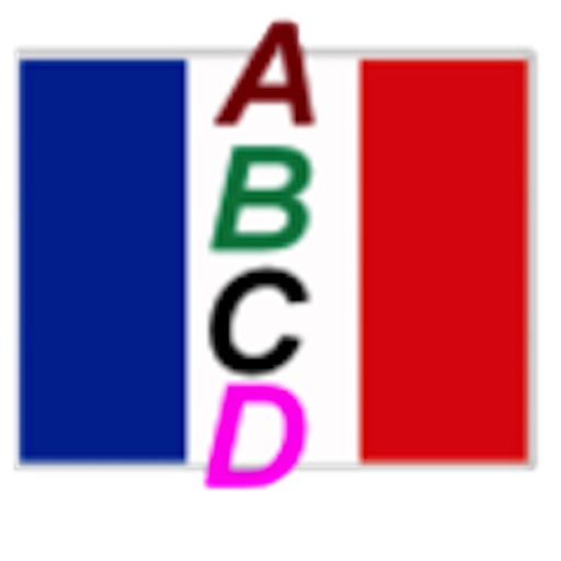 French Alphabet Learning Icon