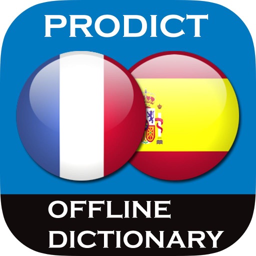 French <> Spanish Dictionary + Vocabulary trainer icon