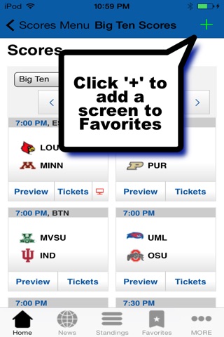 College Basketball Schedules screenshot 4