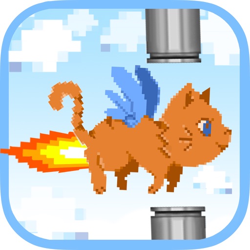 Pixel Cat Can't Fly iOS App