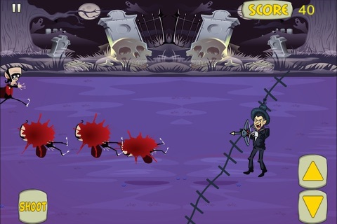 Vampire Attack Defense Shootout - The Last Man's Diaries Pro screenshot 3