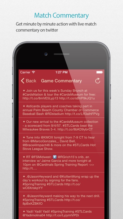 St. Louis Baseball Schedule Pro — News, live commentary, standings and more for your team! screenshot-4