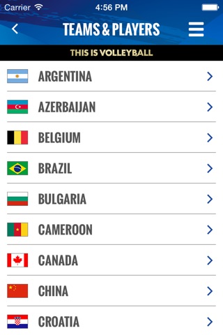 FIVB World Volleyball screenshot 4