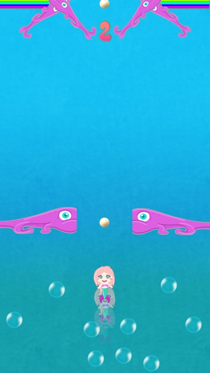 Mermaid Dash Up! - Pinky Fin's Bubble Swim screenshot-4