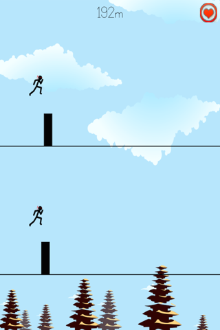 Ninja Stickman Jump - Don't Fall And Die screenshot 2