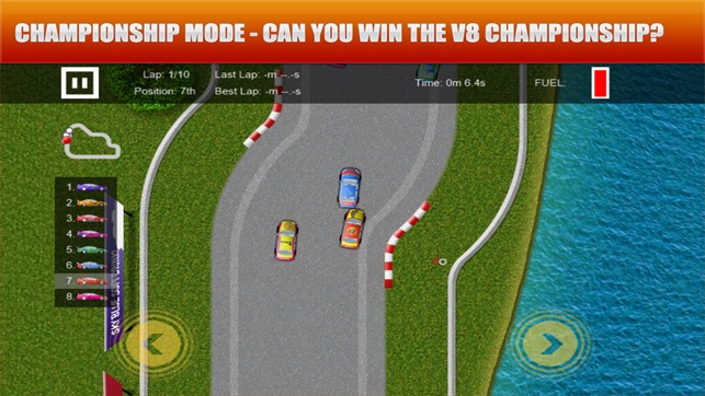 V8 Racing Game