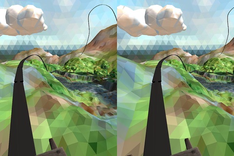 Polygonal RollerCoaster VR screenshot 3