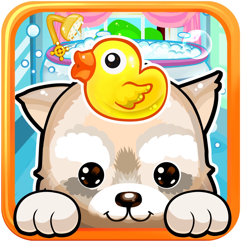 Pet Salon & Dress Up Games for Girls & Kids Free - Fun beauty spa with Little dog fashion & Hair makeover