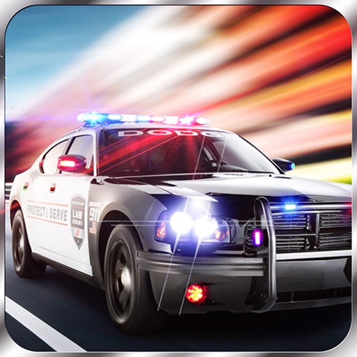 Police Car Driving: Underground Racing to Chase Criminals in Crime City - Top Free 3D Game 2015 icon