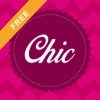 Monogram Chic FREE - Custom Wallpapers, DIY Backgrounds and Fashion Badges