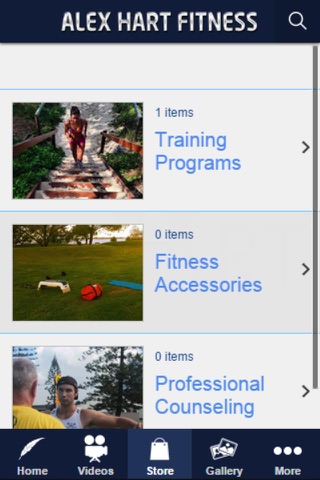 Alex Hart Fitness App screenshot 3