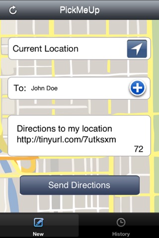 PickMeUp - Send Directions Fast screenshot 2