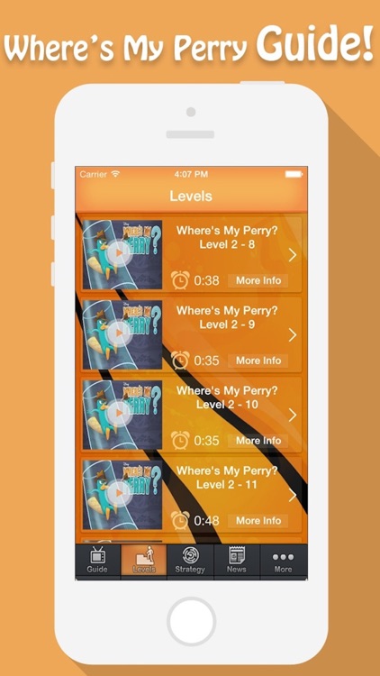 Guide For Where's My Perry?