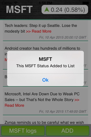 Push News MSFT screenshot 3