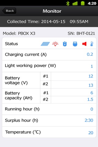 Livesun wireless system screenshot 3