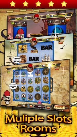 Golden Pirate's Legends Slots Machines FREE - Spin the pirat(圖2)-速報App