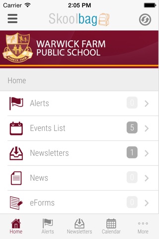 Warwick Farm Public School - Skoolbag screenshot 2