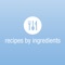 Recipes by Ingredients allows for searching based upon ingredients, allergies, calories, servings, time to cook,  and meal type