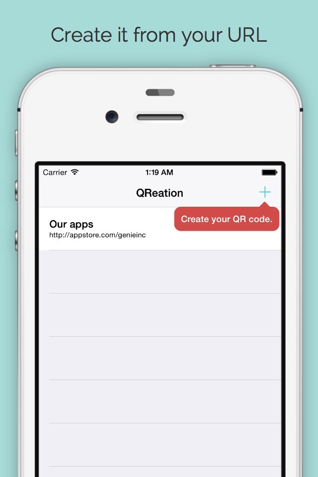 QReation - QR code generator/scanner for Apple Watch/iPhone/iPad screenshot 2