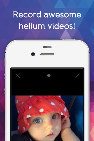 Скриншот из Helium Video Recorder - Helium Video Booth,Voice Changer and Prank Camera