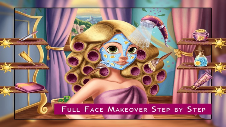 Rapunzel Real Makeover - Dress up And Make Up Game