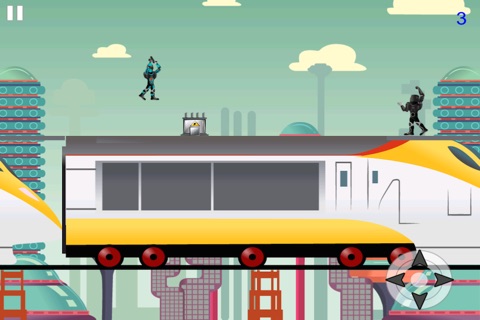 A Ninja Police Subway Shadow Battle FREE - City Train Future Cops Alien Pursuit screenshot 2