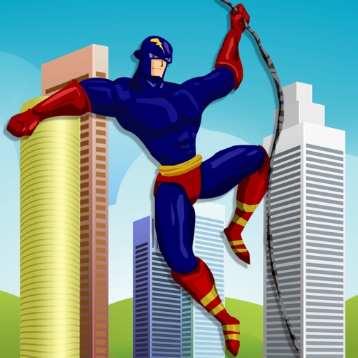 Superhero Swing Sequel - Rope n Fly Adventure Mania icon