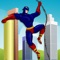 Use your ropes to swing the Superhero from one skyscraper to another