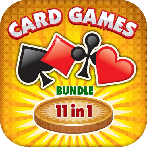 Card Games Bundle 11 in 1 iOS App