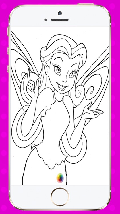 Coloring Book Fairy