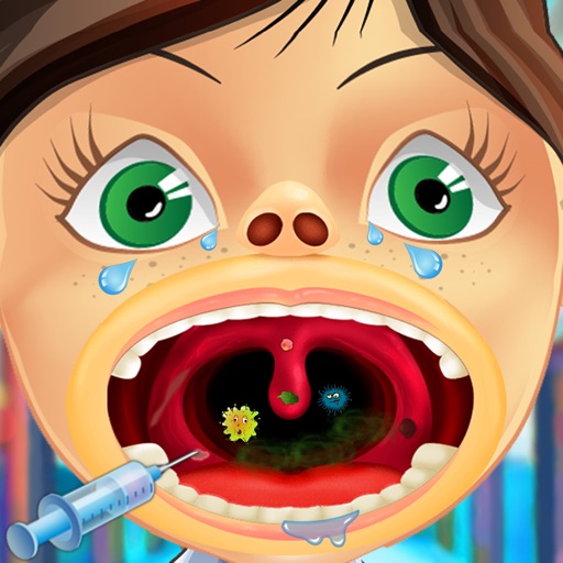 Funny Kid's Throat Doctor iOS App