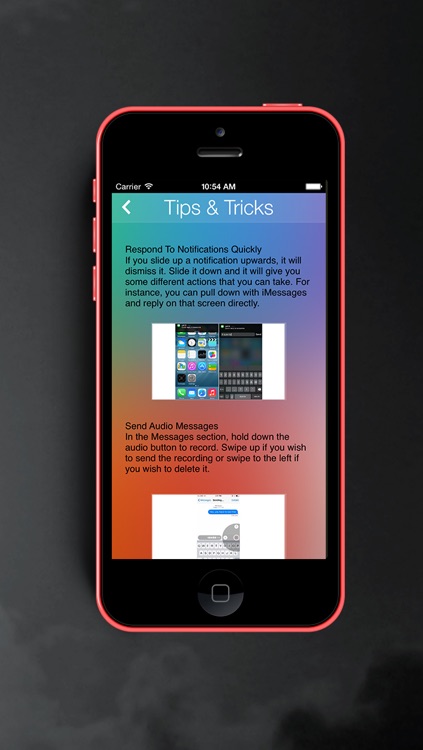 Guide For iOs 8 - Handbook With Tips, Tricks & Secrets screenshot-4