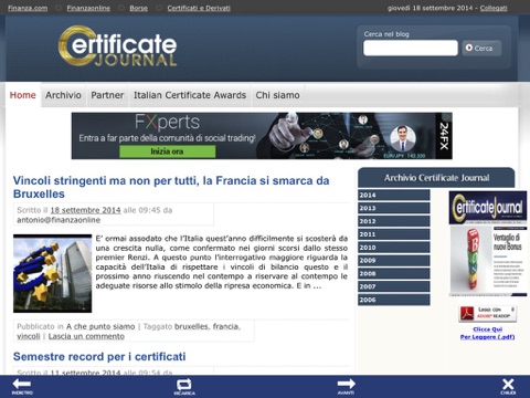 Certificate Journal screenshot 2