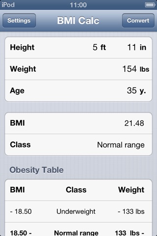 BMI Calculator Japan screenshot 4