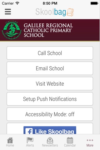 Galilee Regional Catholic Primary School - Skoolbag screenshot 4
