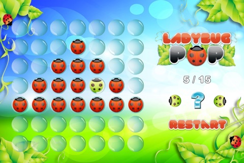 Ladybug Pop Puzzle Game (iPad Version) screenshot 4