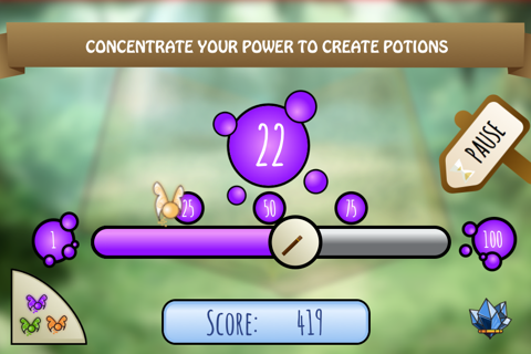 Magic Wanda - Be precise and create potions with the help of your magical fairies! screenshot 3
