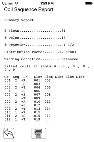 CoilSequence Calculator screenshot 3