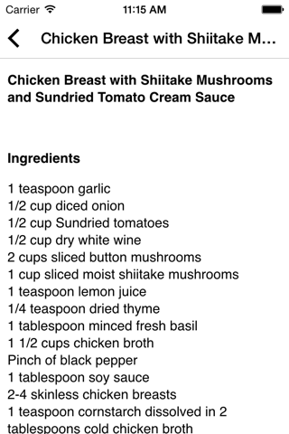 Soccer Recipes - náhled