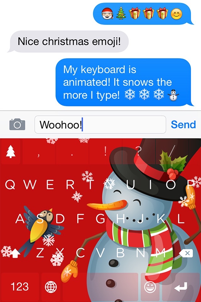 Christmas Keyboard - Countdown to Xmas screenshot 2