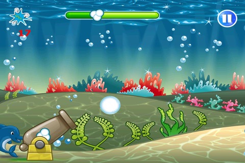 Dolphin World of Bubbles - Underwater Spheres Catcher- Free screenshot 4