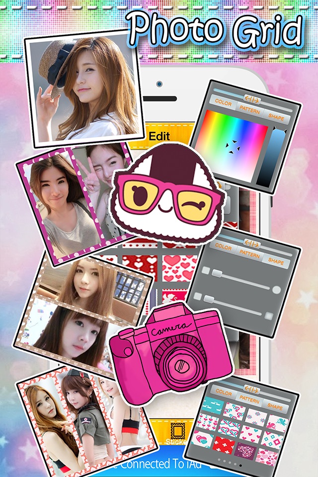 My Love Beautiful Sticker Frame : photo editor filters effects camera frames screenshot 3