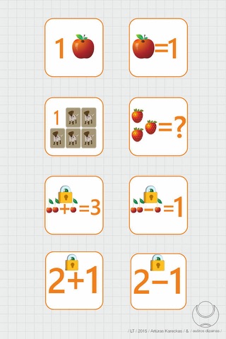 Skaiciai 1-10,skaiciuok LT screenshot 2