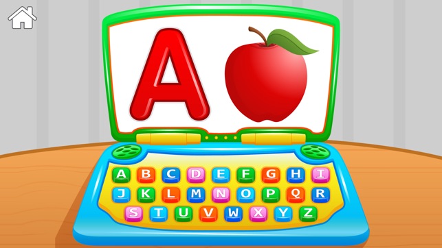 My First ABC Laptop Free - Learning Alphabet Letters Game fo(圖1)-速報App