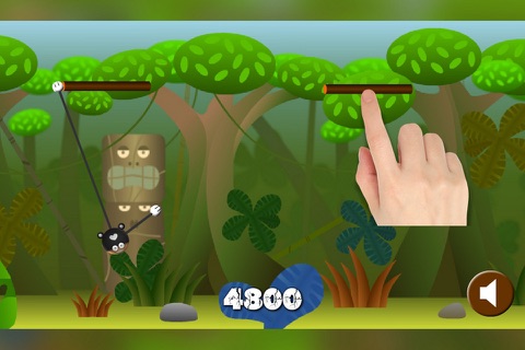 Monkie Jungle Sling - Free screenshot 3