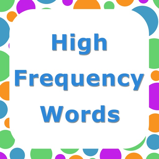 High Frequency Words for Speech Therapy - for speech therapy