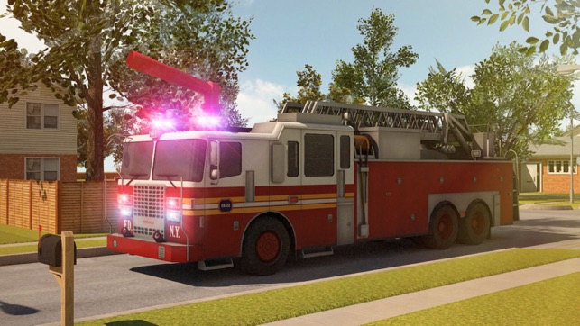 3D Fire Truck Parking - City Firetruck Driver Sirens Simulat(圖5)-速報App