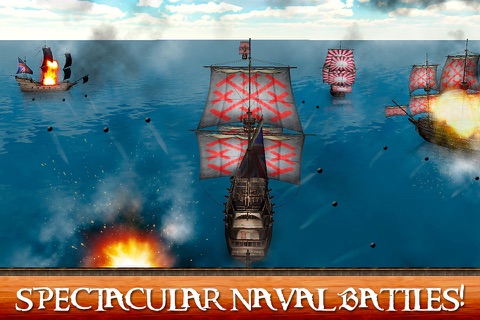 Sea Warship Battle 3D Free screenshot 4