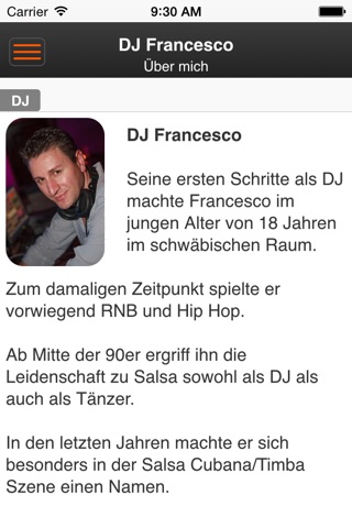 DJ Francesco screenshot 2