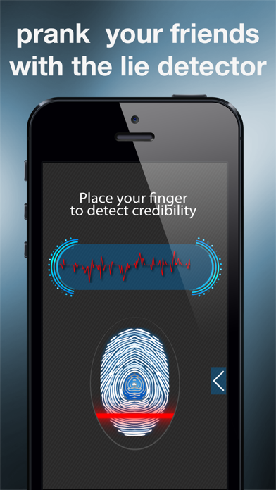 How to cancel & delete Lier Detector - analyse and detect who is lying from iphone & ipad 1